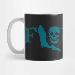 Skull Pirate Florida Jaguars Mug